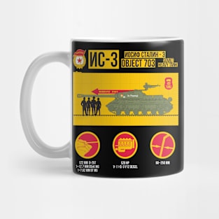 For someone who understands tanks! IS-3 infographics Mug